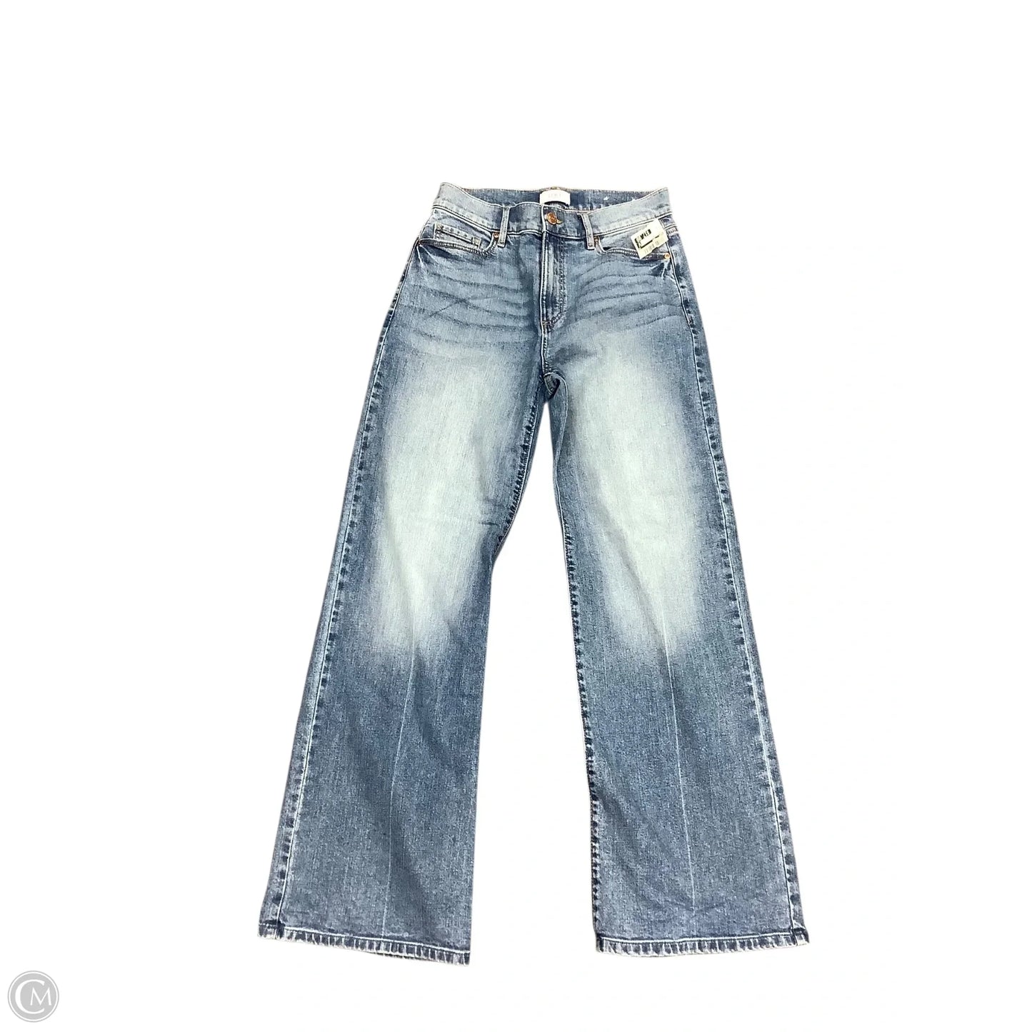 Jeans Wide Leg By Loft In Blue, Size: 4