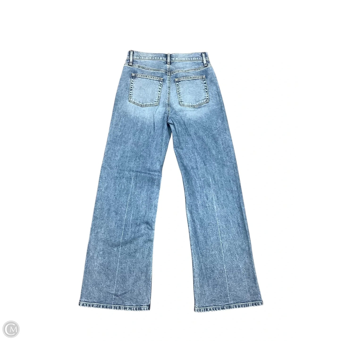 Jeans Wide Leg By Loft In Blue, Size: 4