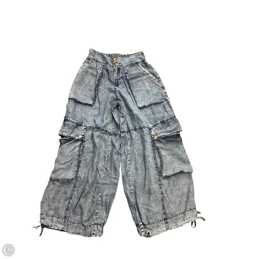 Jeans Wide Leg By Oli & Hali In Blue, Size: S