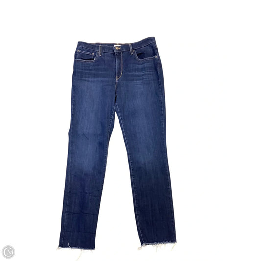 Jeans Straight By Levis In Blue, Size: 14