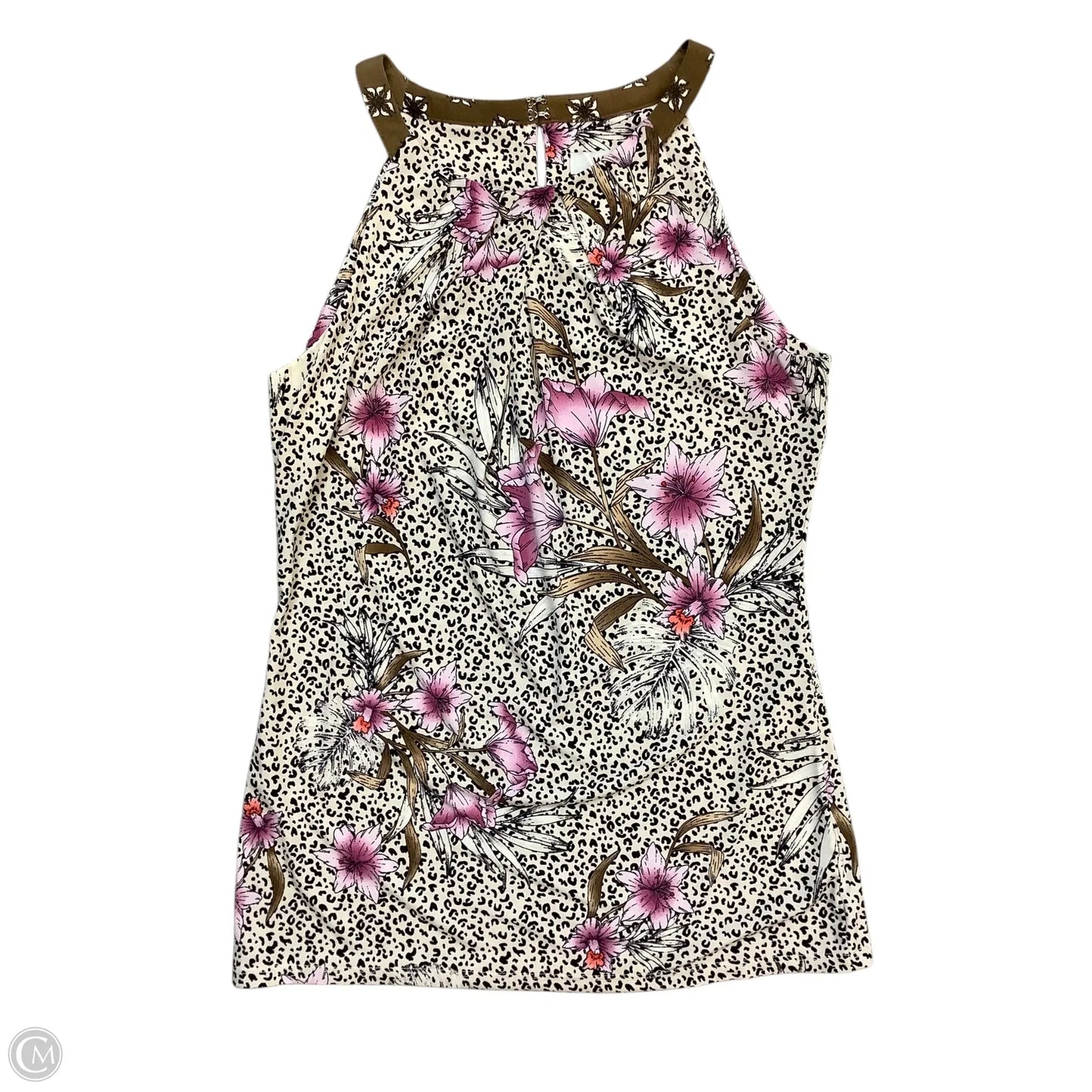 Pants Set 2pc By White House Black Market In Animal Print, Size: Xs