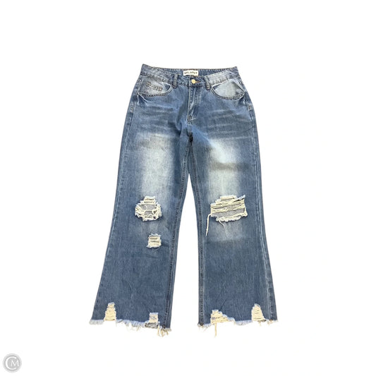 Jeans Cropped By Clothes Mentor In Blue, Size: S