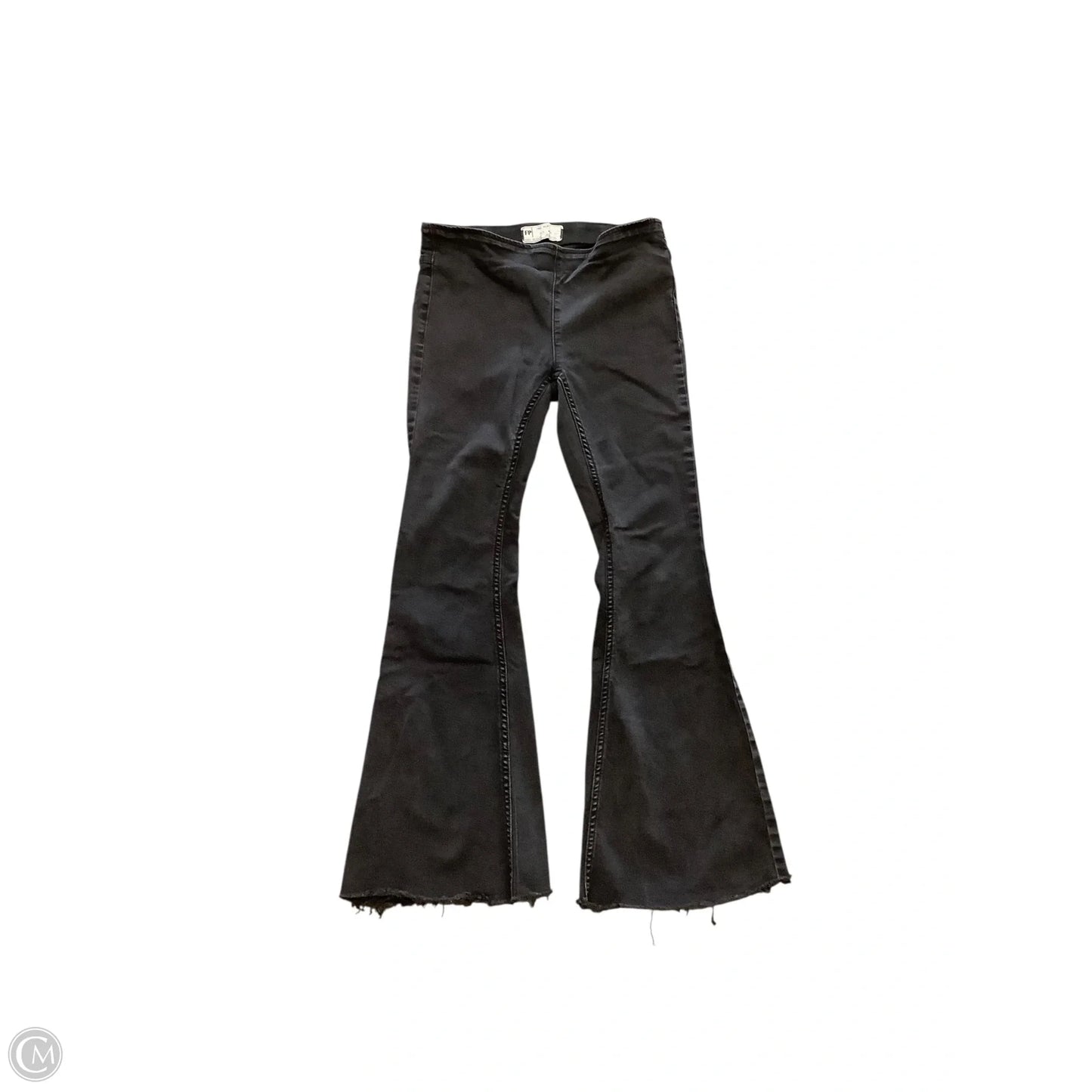 Jeans Flared By Free People In Black, Size: 4 (27)