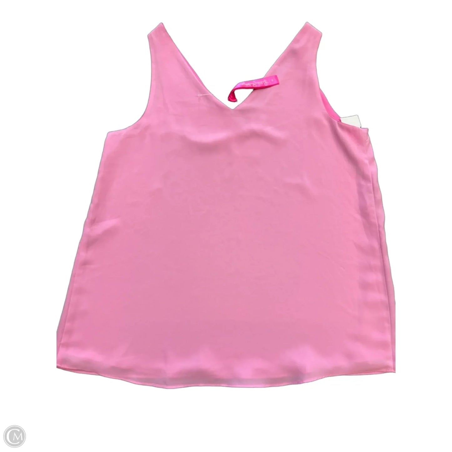 Top Sleeveless Designer By Lilly Pulitzer In Pink, Size: M
