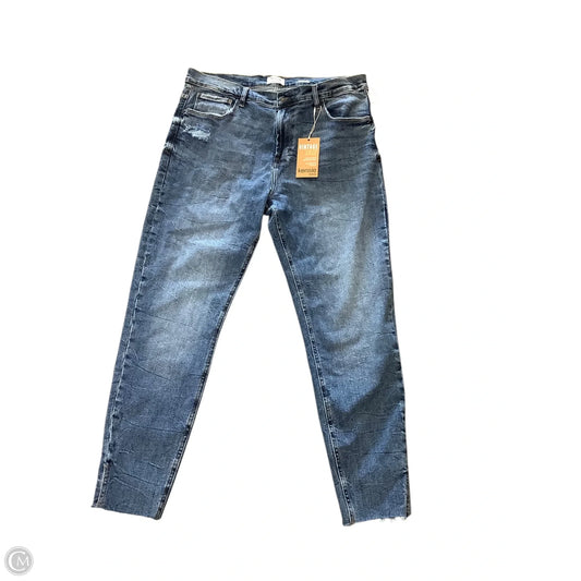 Jeans Skinny By Kensie In Blue Denim, Size: 14