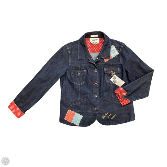 Jacket Denim By Cmc In Blue Denim, Size: L