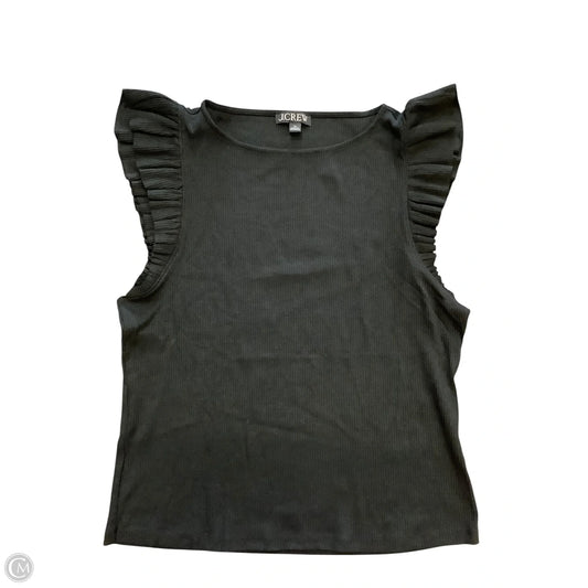 Top Sleeveless By J. Crew In Black, Size: Xl