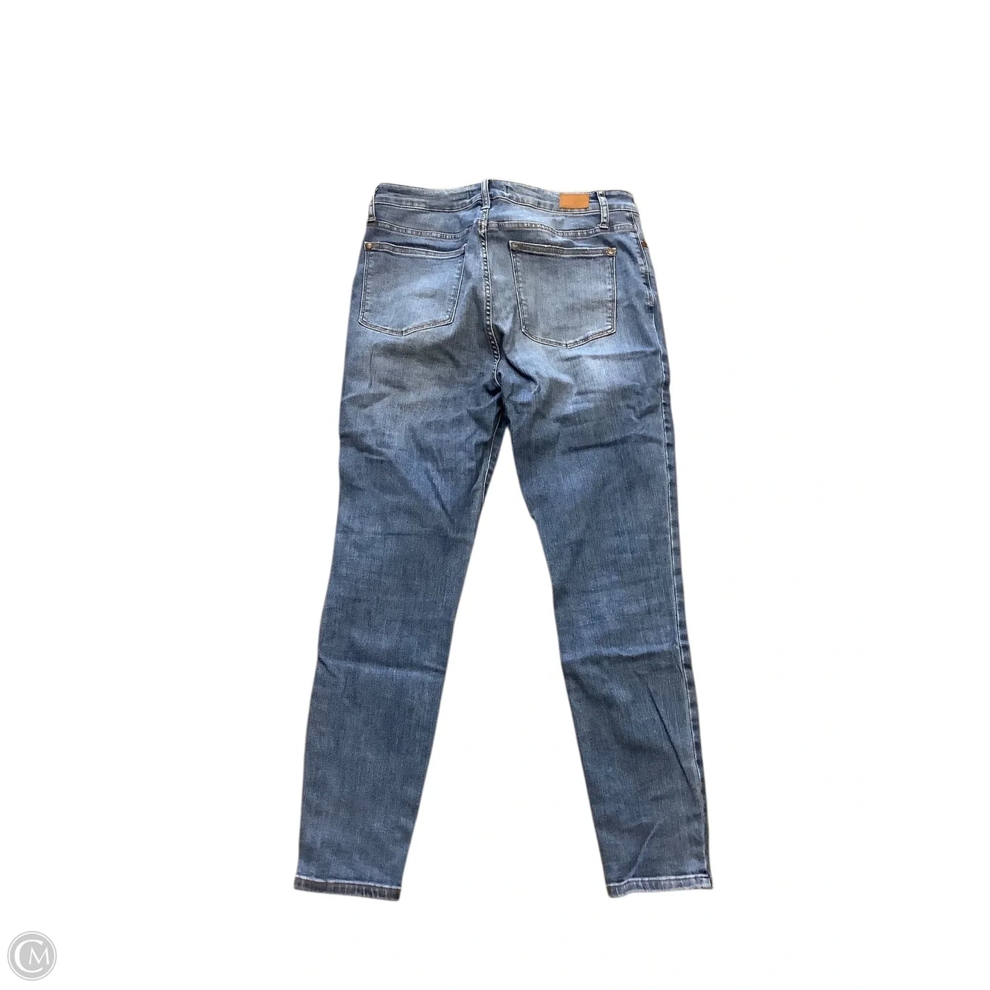 Jeans Straight By Judy Blue In Blue Denim, Size: 11/30