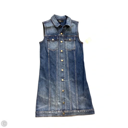 Dress Casual Short By Hudson In Blue Denim, Size: S