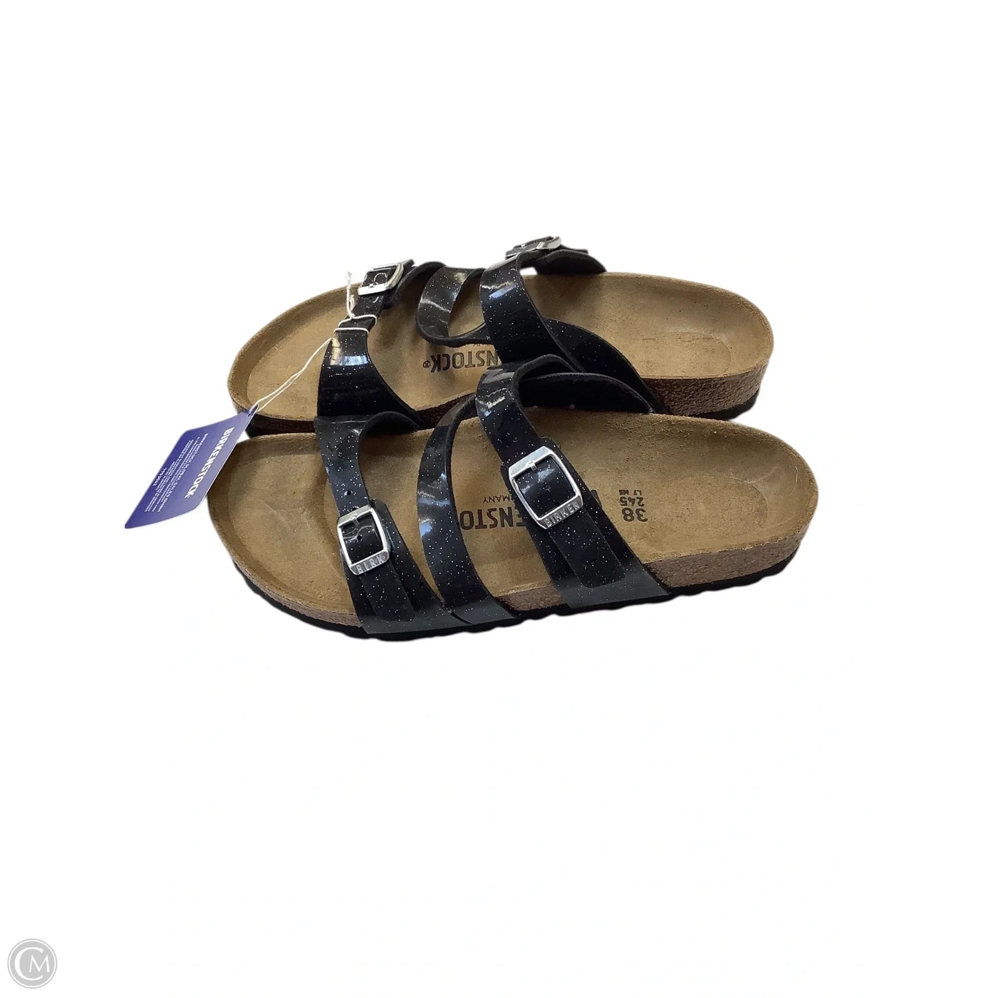 Sandals Flats By Birkenstock In Multi-colored, Size: 7.5 (38)