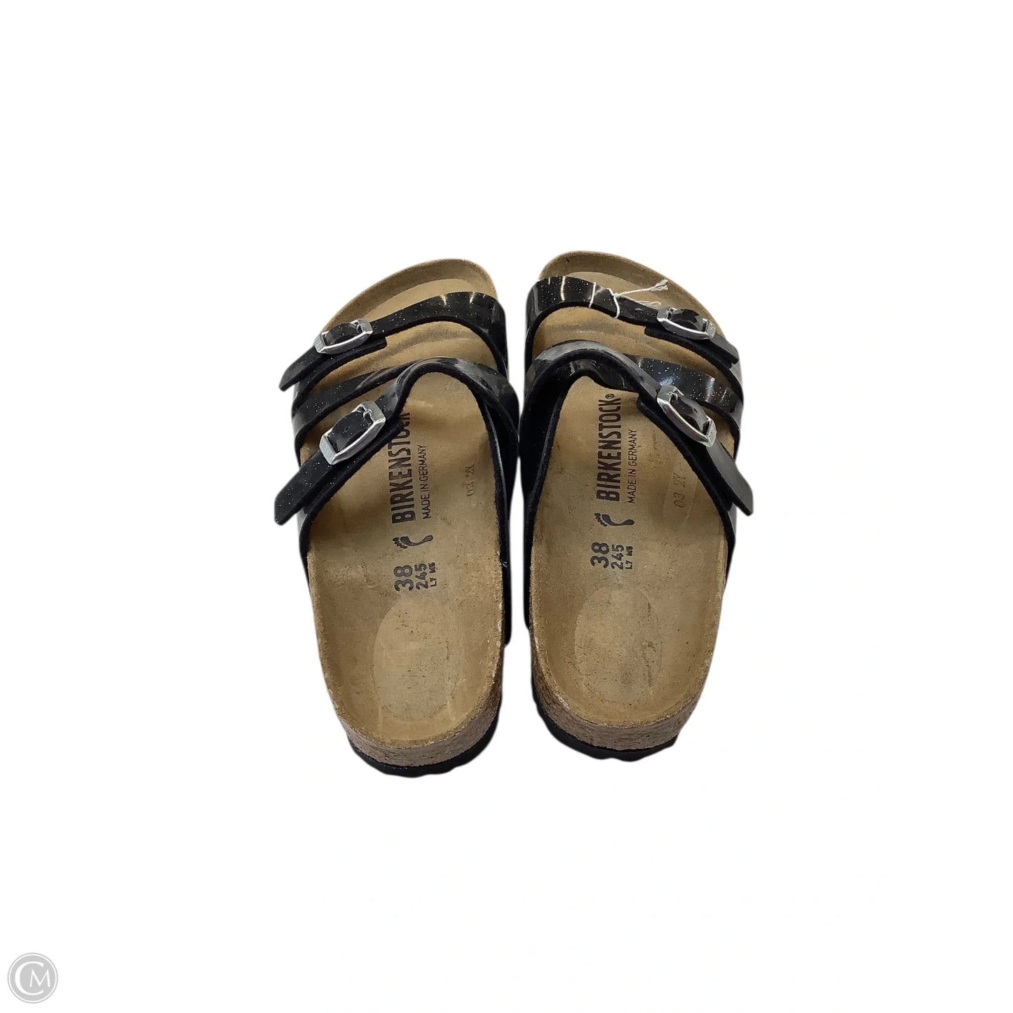 Sandals Flats By Birkenstock In Multi-colored, Size: 7.5 (38)