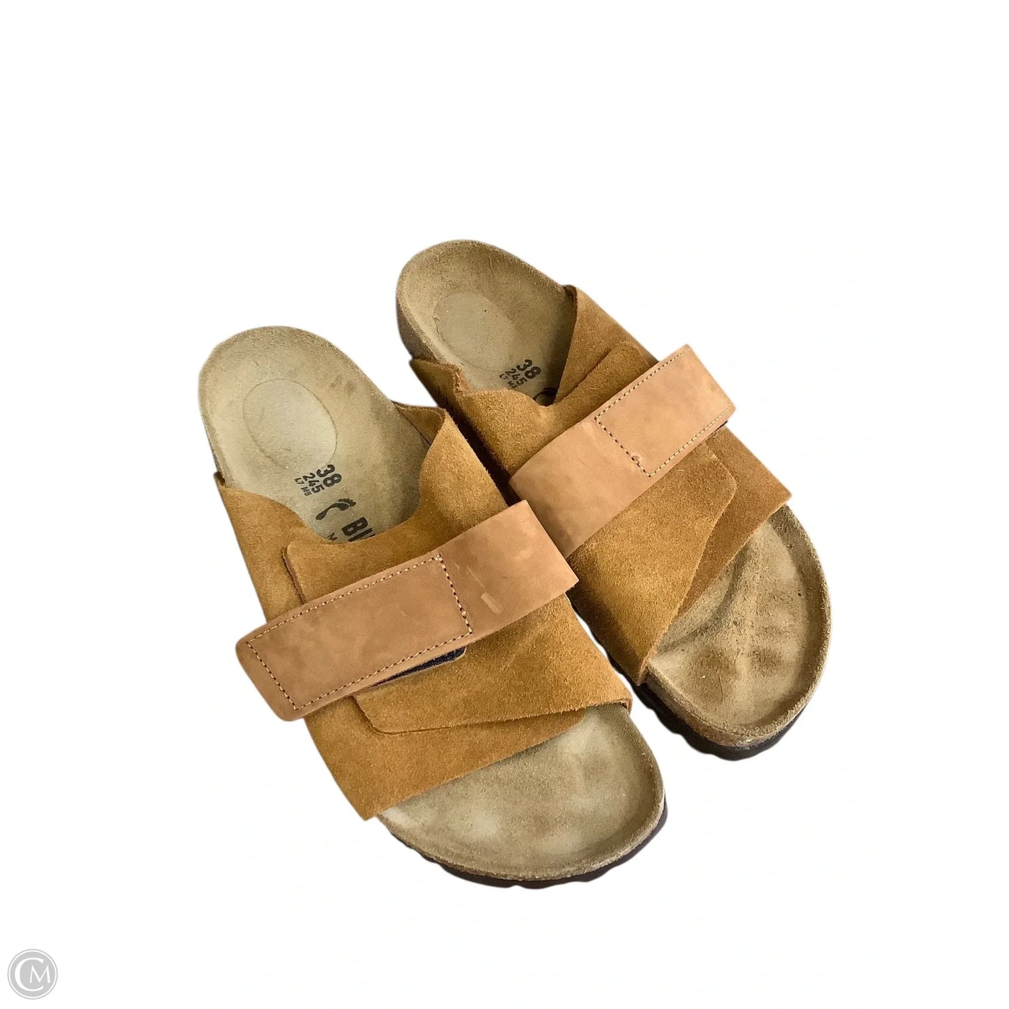 Sandals Flats By Birkenstock In Multi-colored, Size: 7-7.5(38)