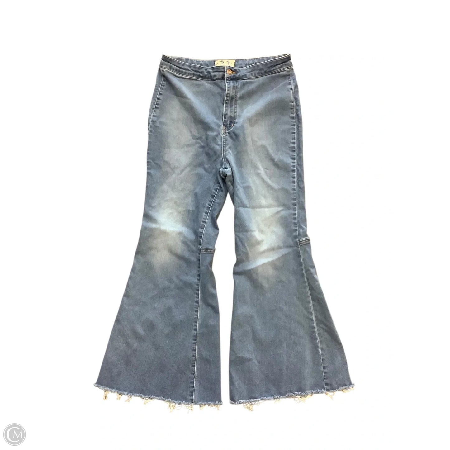 Jeans Flared By We The Free In Blue Denim, Size: 12
