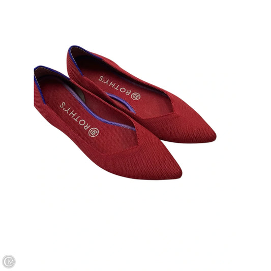 Shoes Flats By Rothys In Red, Size: 9