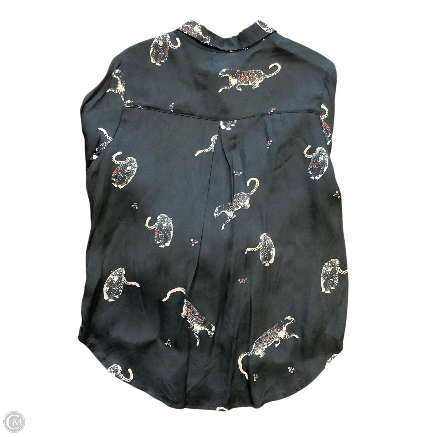 Top Long Sleeve By Clothes Mentor In Navy, Size: Xs