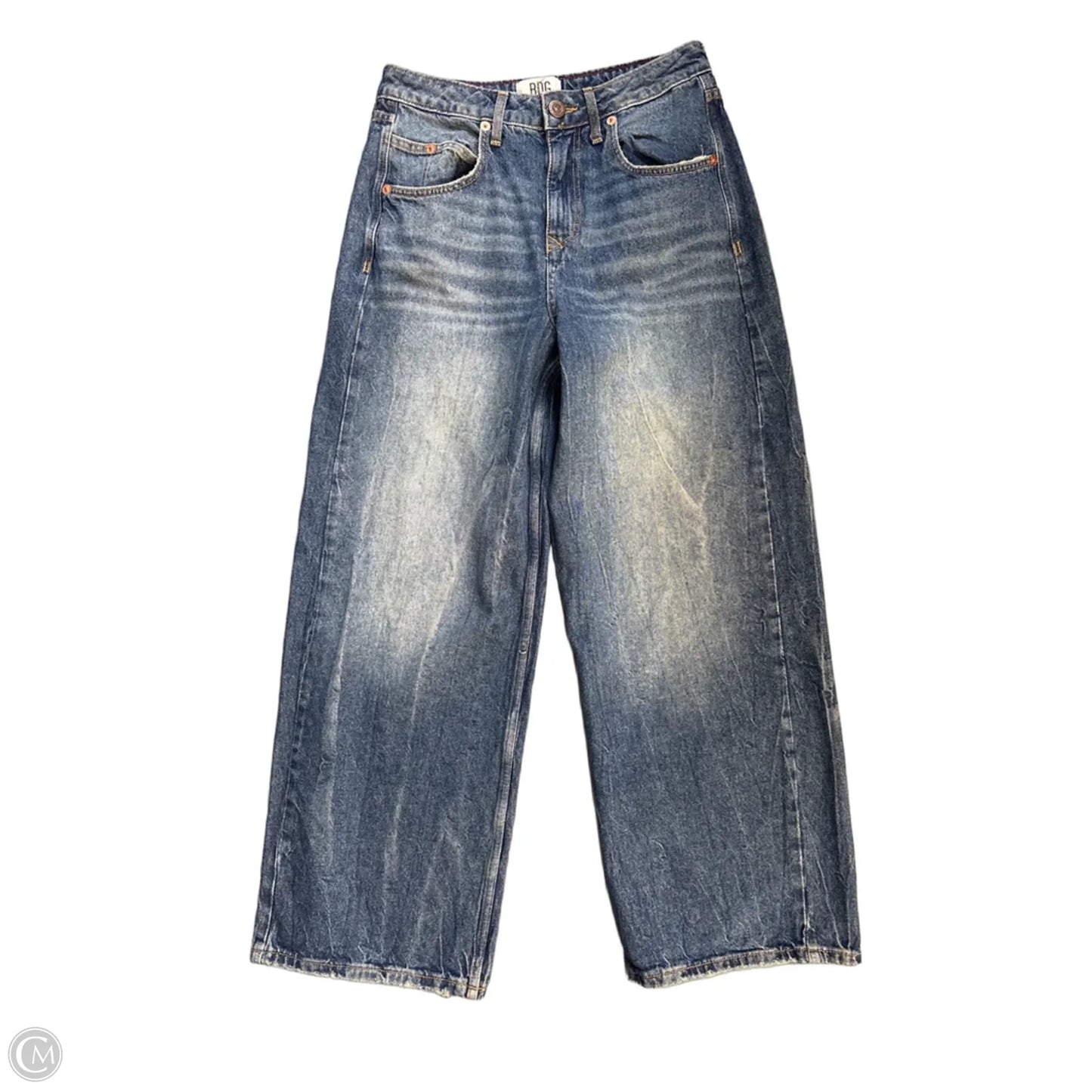 Jeans Wide Leg By Bdg In Blue Denim, Size: 4