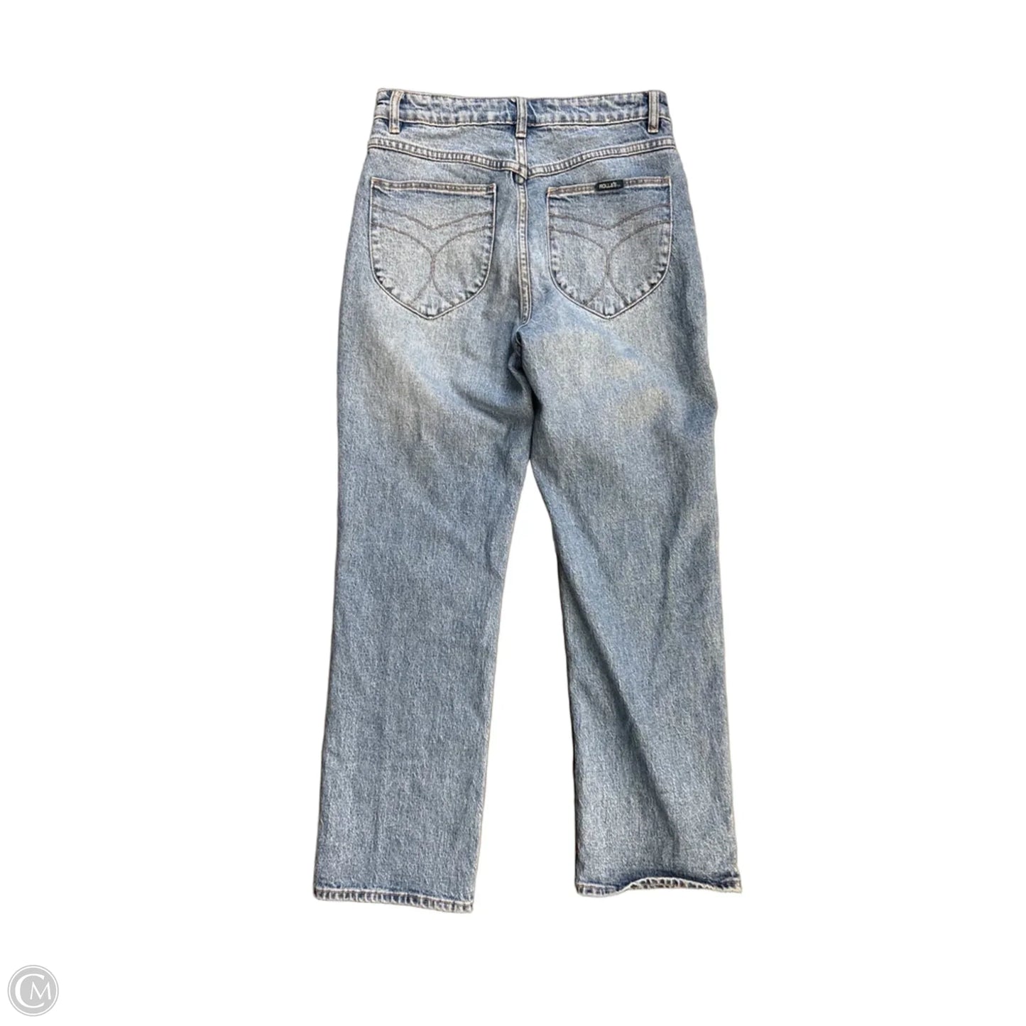 Jeans Straight By Rollas In Blue Denim, Size: 8