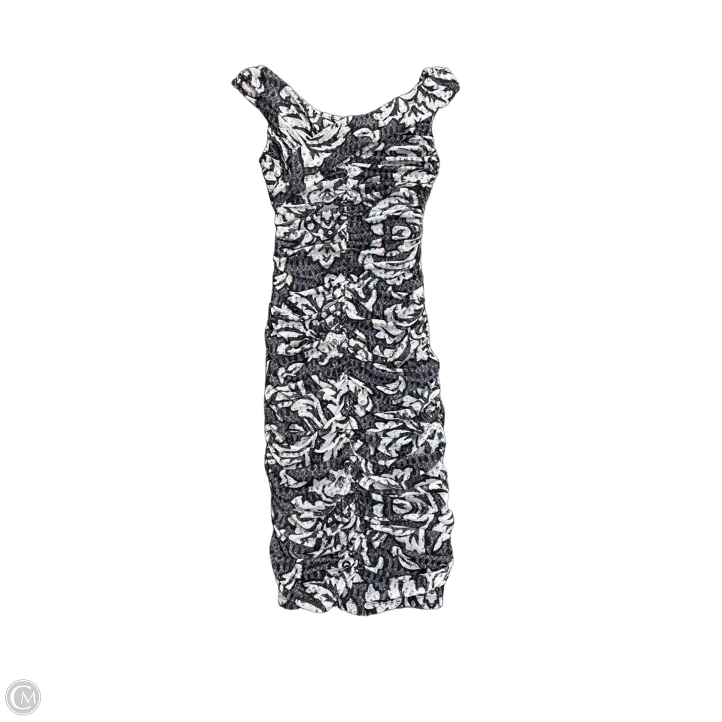 Dress Party Midi By White House Black Market In Grey, Size: 6
