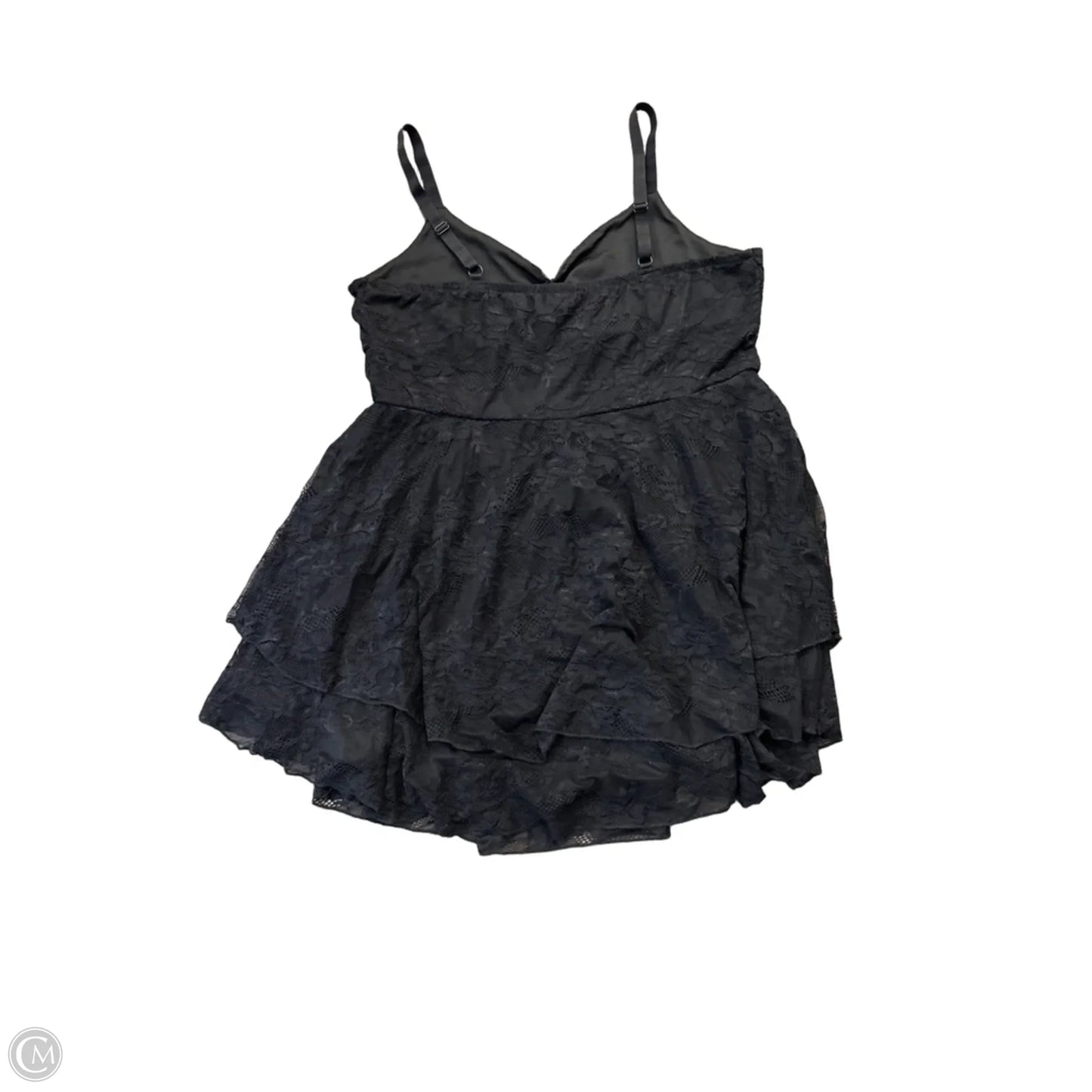 Dress Party Short By Torrid In Black, Size: 2x
