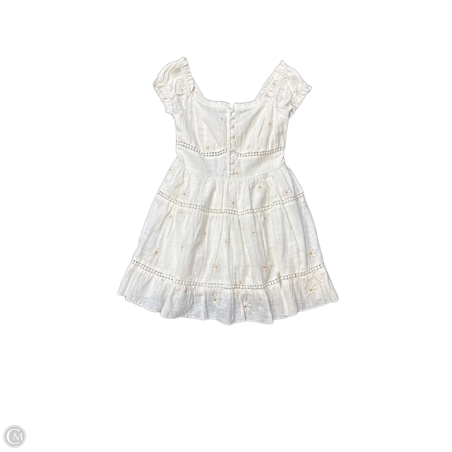 Dress Casual Short By Cmc In White, Size: S