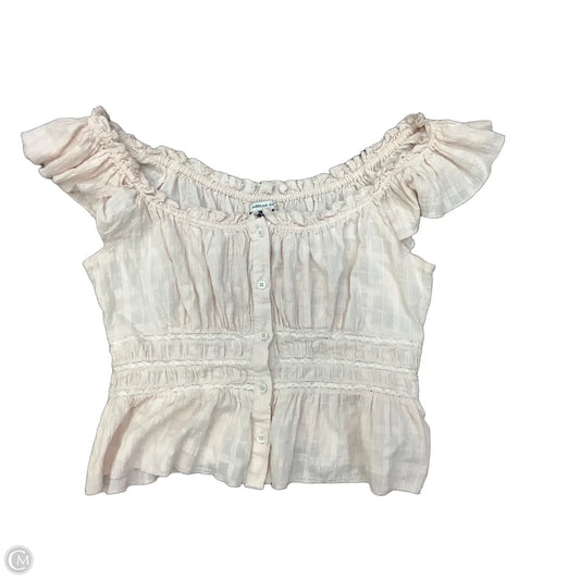 Top Sleeveless By American Eagle In Pink, Size: S