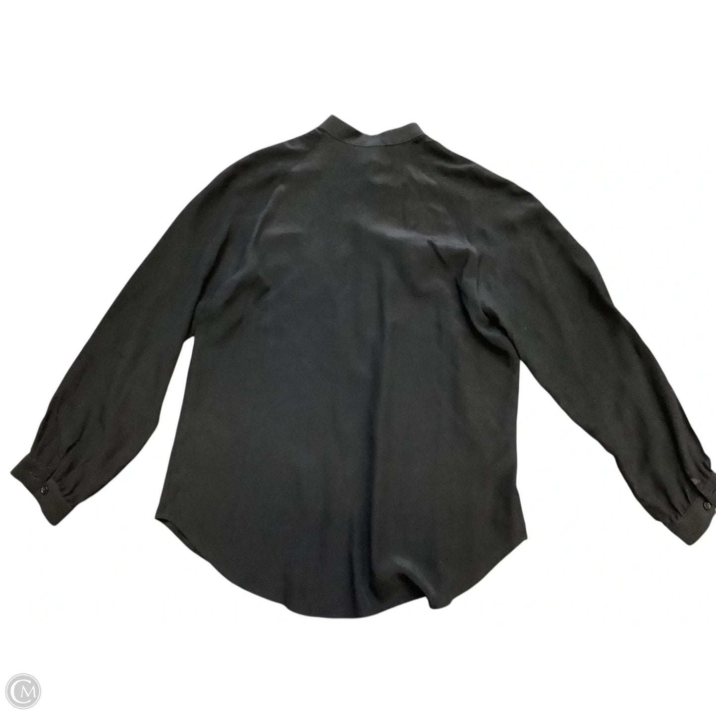 Blouse Long Sleeve By Cmb In Black, Size: M