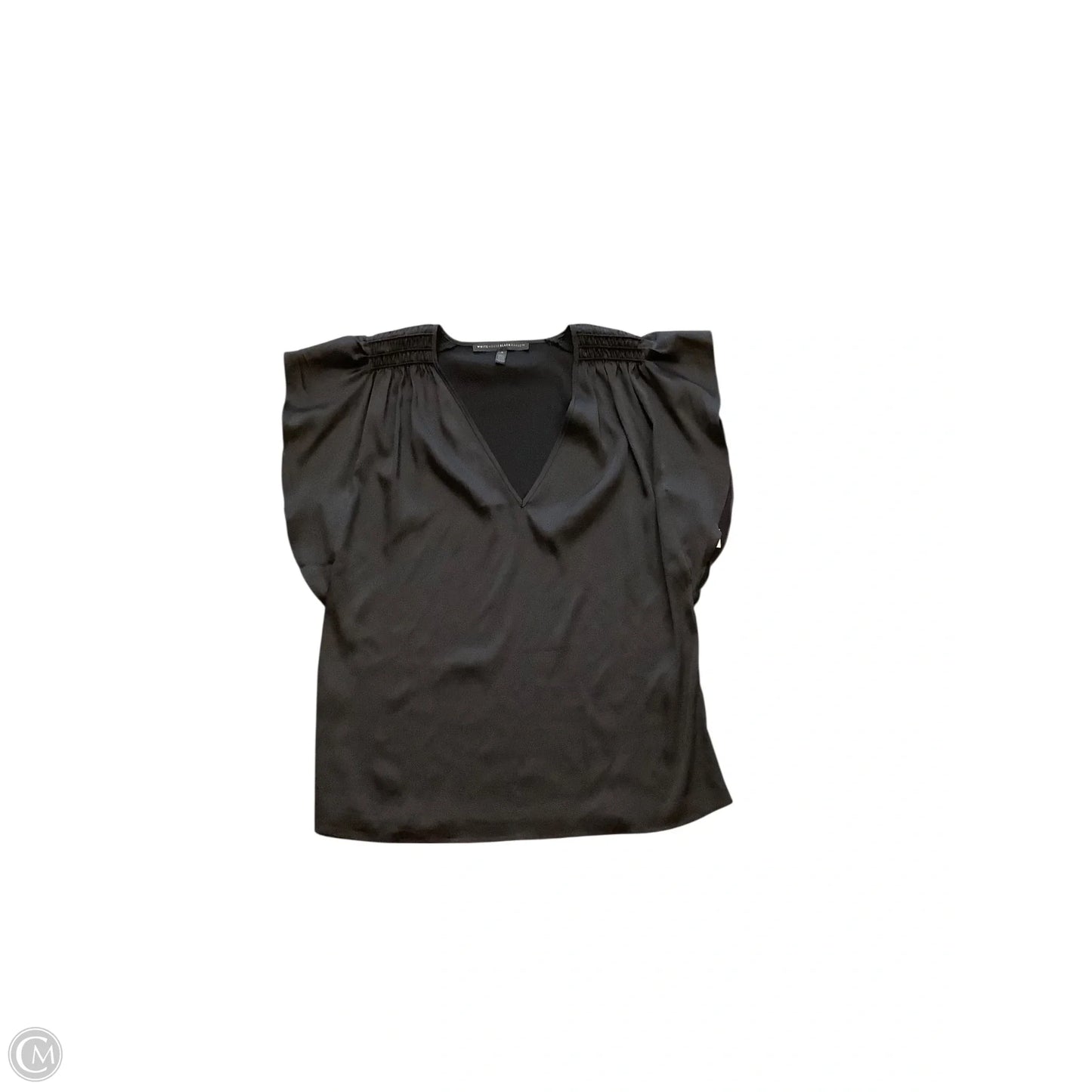 Blouse Sleeveless By White House Black Market In Black, Size: S