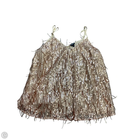 Top Sleeveless By Torrid In Rose Gold, Size: 1x