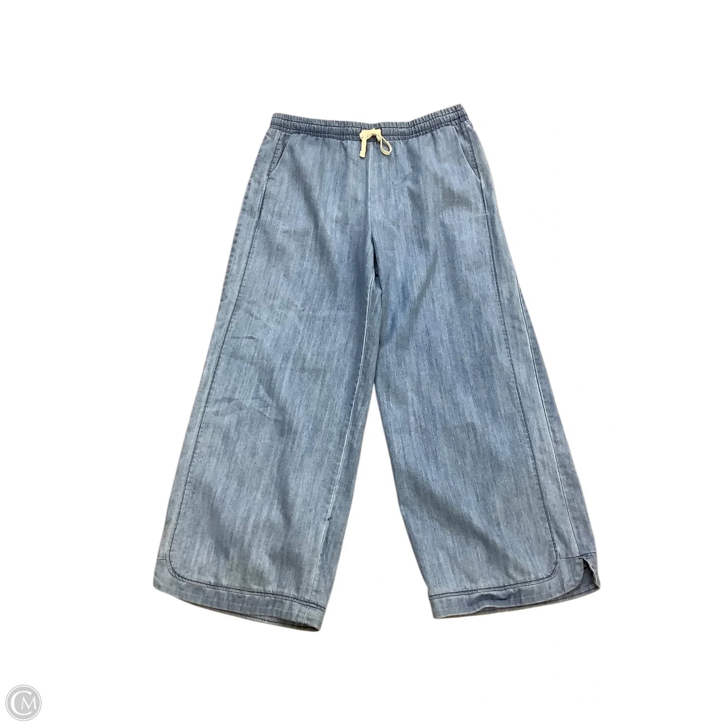 Jeans Wide Leg By Three Bird Nest In Blue Denim, Size: Xl