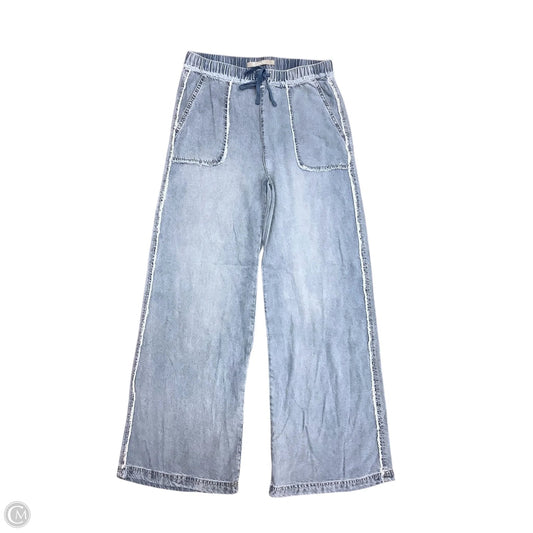 Jeans Wide Leg By Cmc In Blue Denim, Size: S
