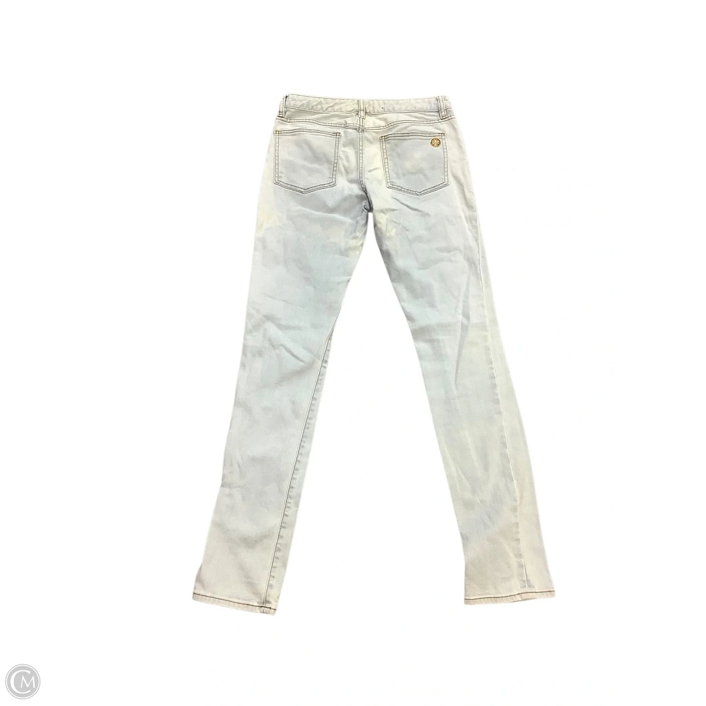 Jeans Designer By Tory Burch In Blue Denim, Size: 8 (29)