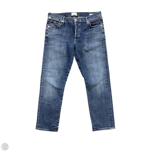 Jeans Straight By Citizens Of Humanity In Blue Denim, Size: 6(28)