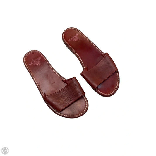 Sandals Flats By Freebird In Red, Size: 8