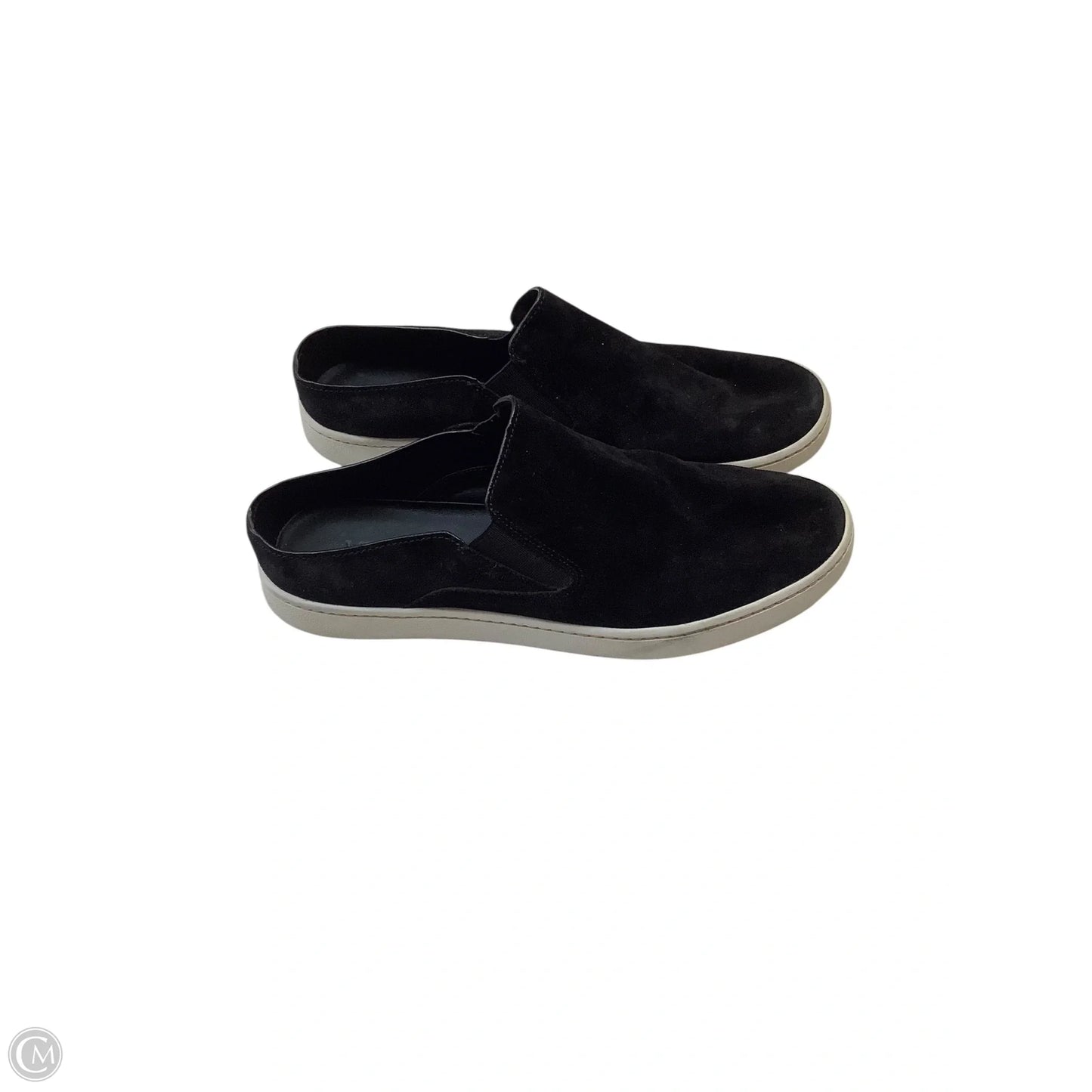 Shoes Sneakers By Vince In Black & White, Size: 6.5