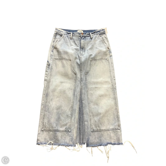 Skirt Maxi By Pistola In Blue Denim, Size: 8