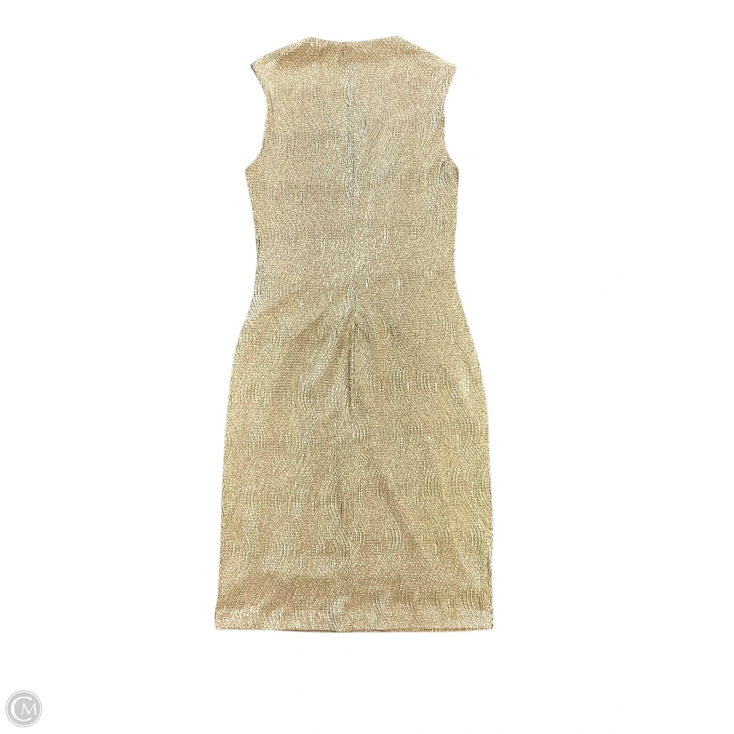 Dress Party Short By Lauren By Ralph Lauren In Gold, Size: 6