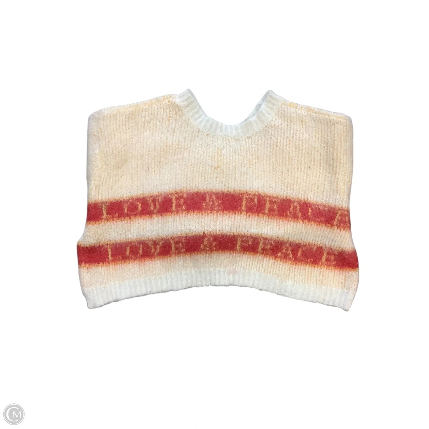 Sweater By Pol In White, Size: M