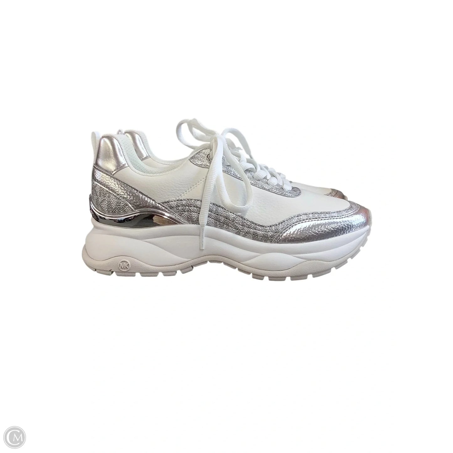 Shoes Designer By Michael Kors In White, Size: 7.5