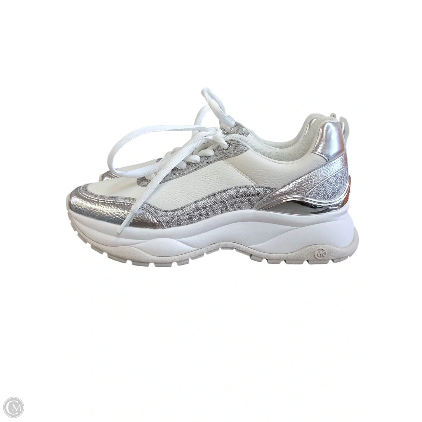 Shoes Designer By Michael Kors In White, Size: 7.5