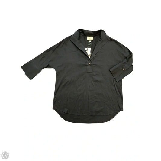 Top Long Sleeve By Tuckernuck In Black, Size: Xs