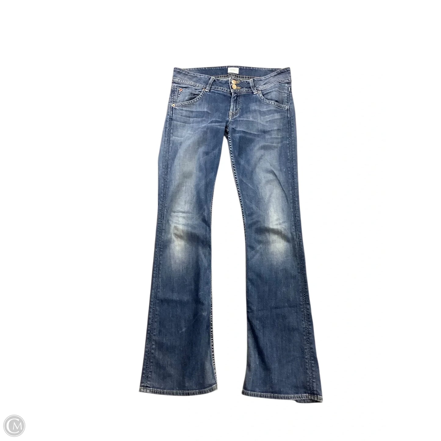 Jeans Boot Cut By Hudson In Blue Denim, Size: 6
