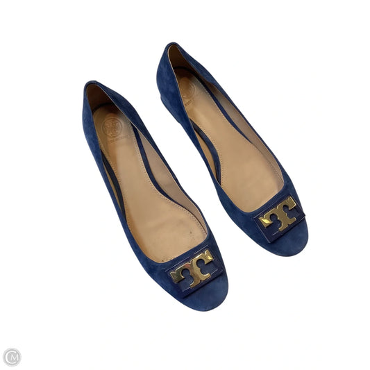Shoes Designer By Tory Burch In Blue, Size: 10