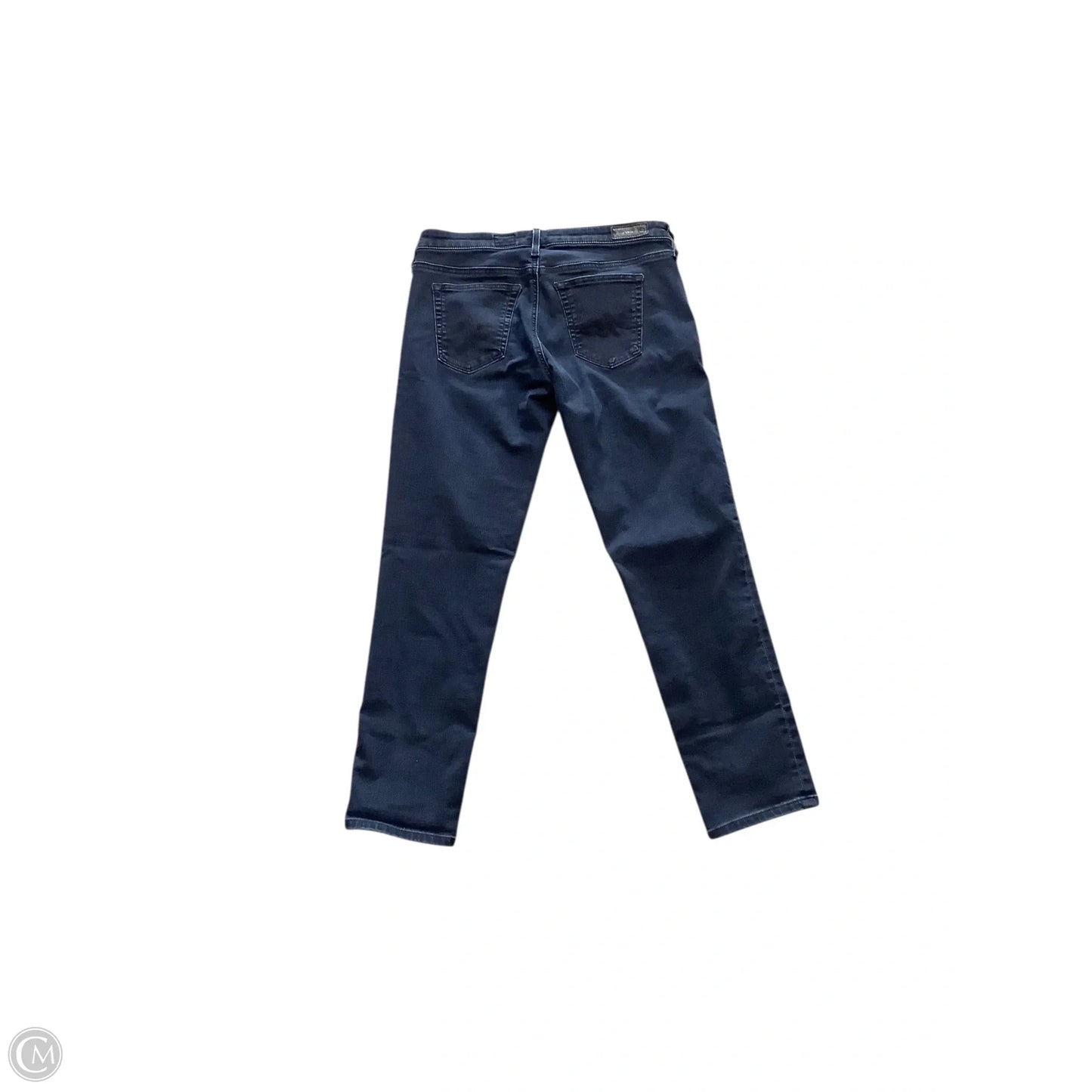 Jeans Cropped By Ag Jeans In Blue Denim, Size: 6