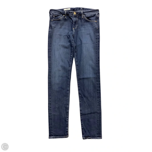 Jeans Skinny By Ag Jeans In Blue Denim, Size: 6(28)