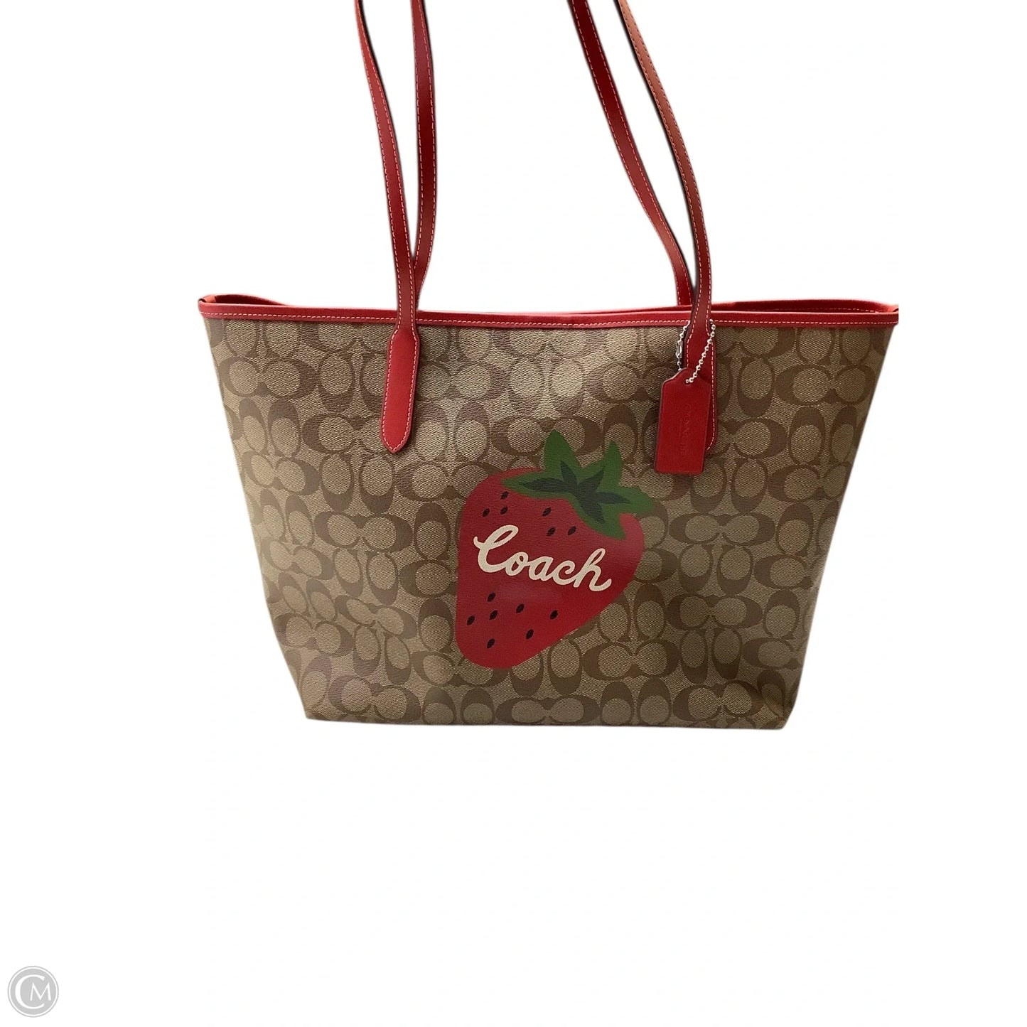 Handbag Designer By Coach, Size: Large