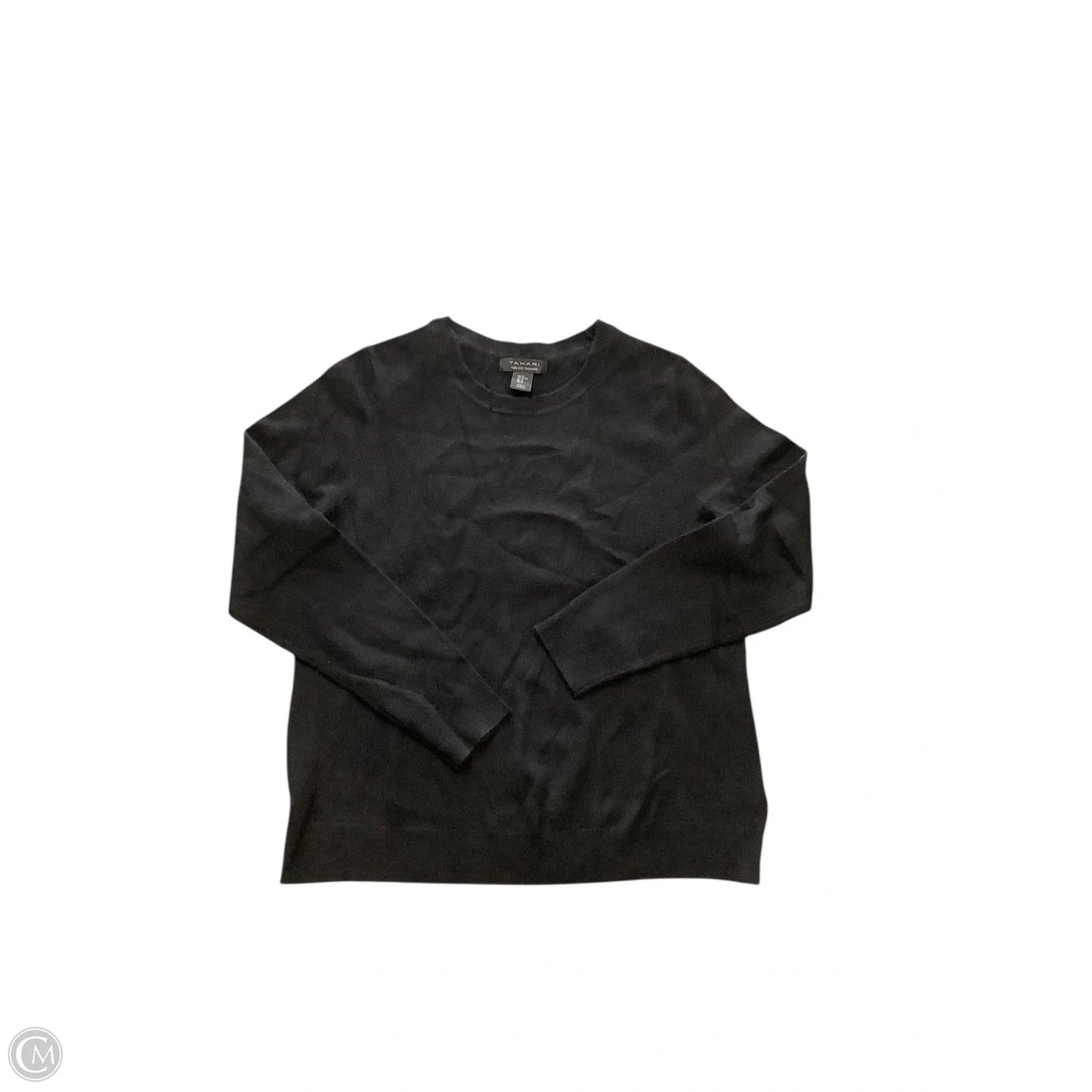Sweater Cashmere By Tahari In Black, Size: Xl