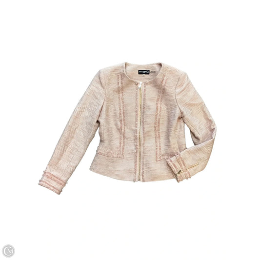 Blazer Designer By Karl Lagerfeld In Pink, Size: 6