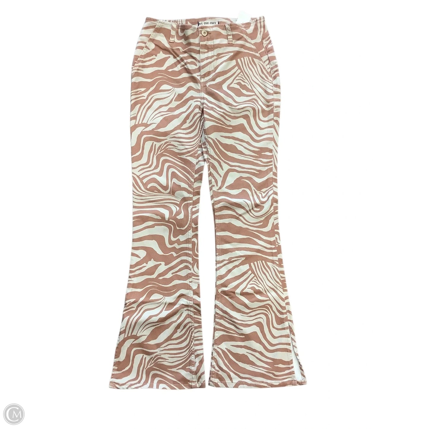 Jeans Flared By We The Free In Animal Print, Size: 6(28S)