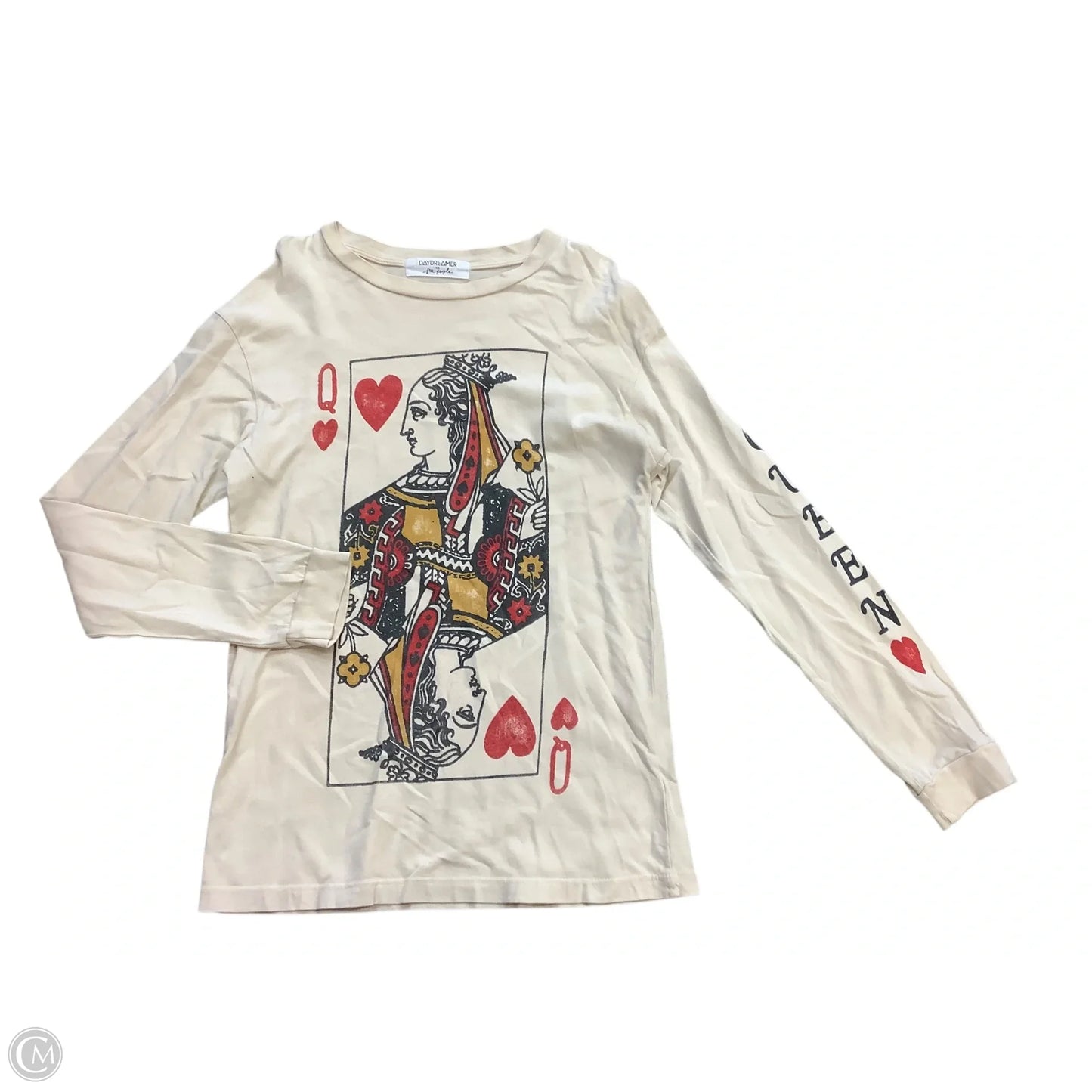 Top Long Sleeve Basic By Daydreamer In Tan, Size: Xs