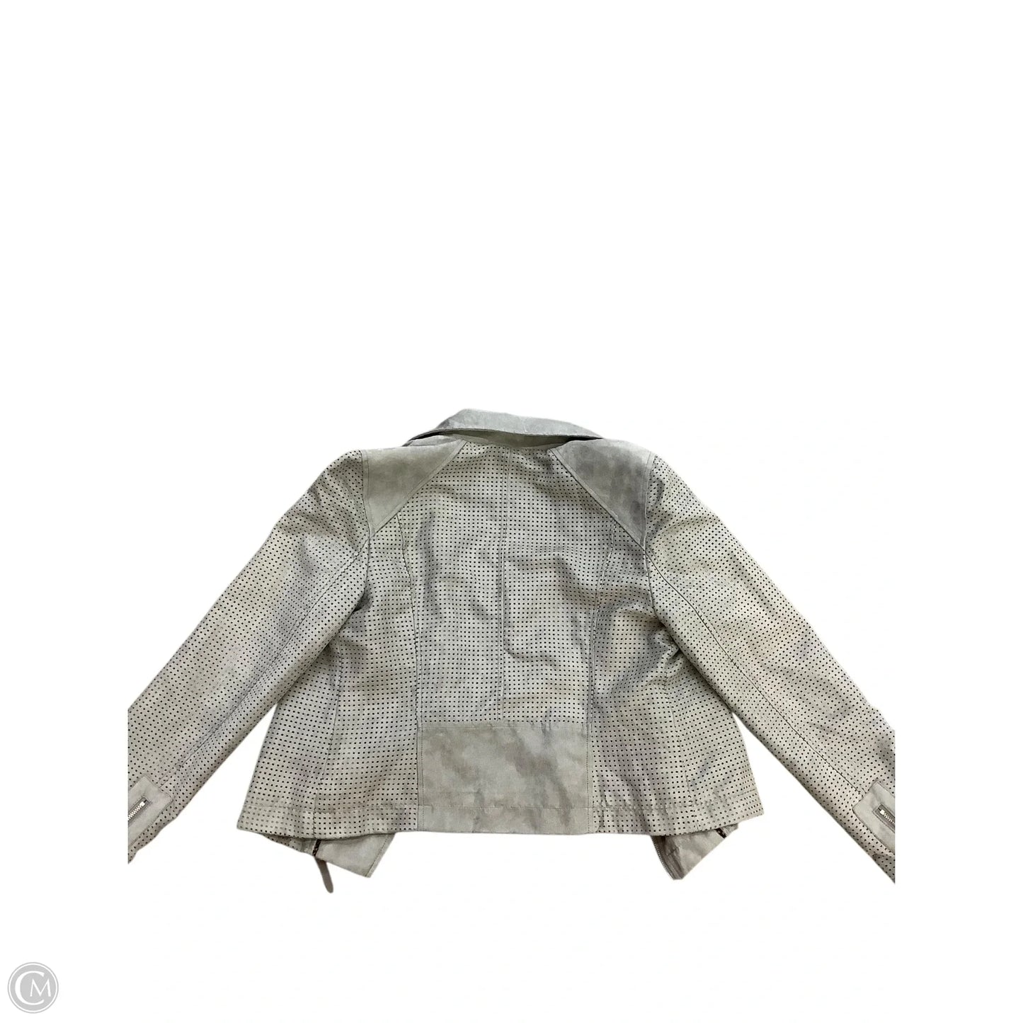 Jacket Moto By Cma In Grey, Size: M